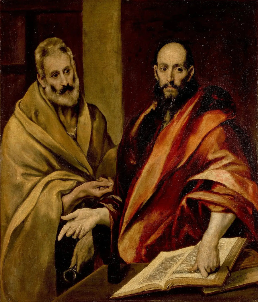 Apostlene Peter og Paulus - El Greco