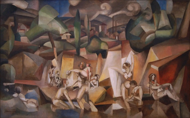 Badende kvinner - Albert Gleizes
