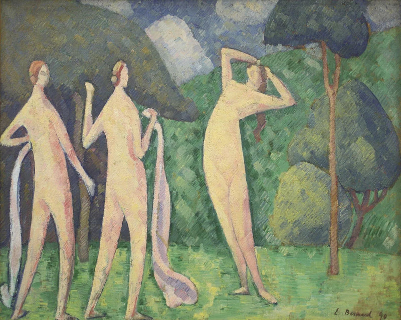 Badende kvinner - Émile Bernard