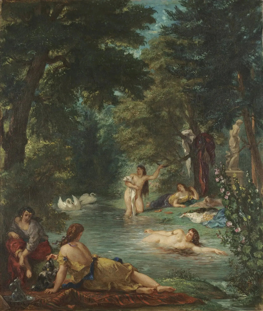 Badende kvinner - Eugène Delacroix