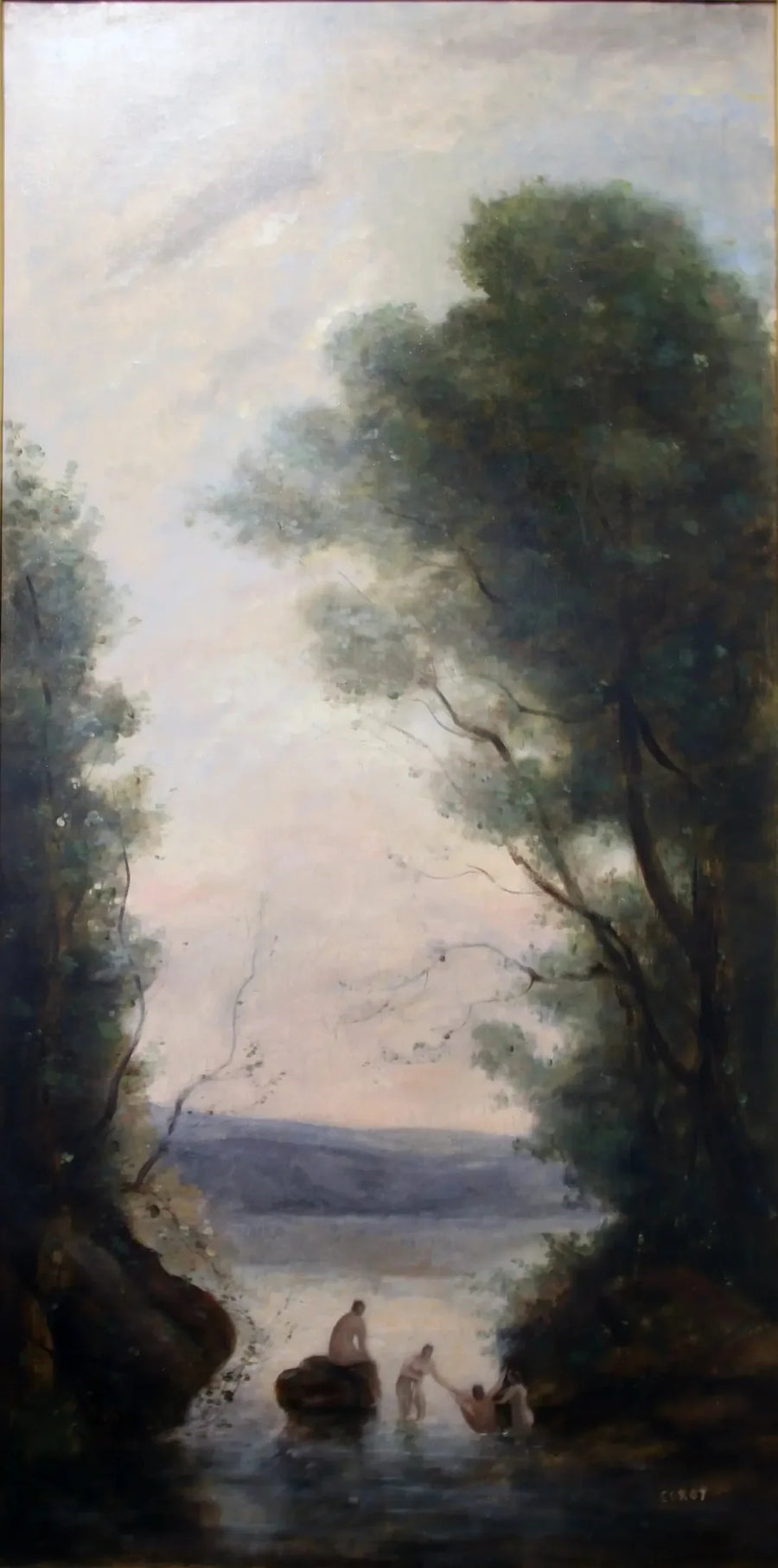 Badende kvinner - Jean-Baptiste Camille Corot