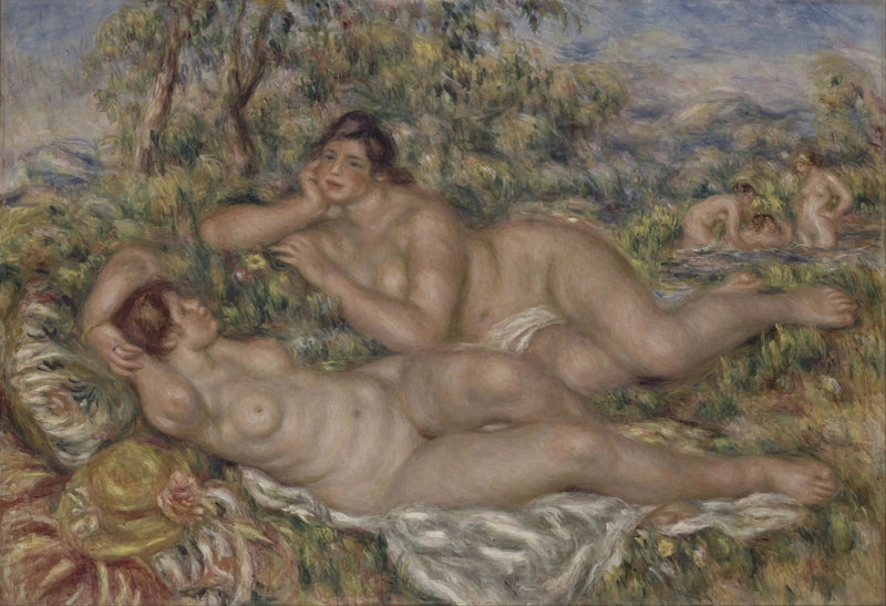 Badende kvinner - Pierre-Auguste Renoir
