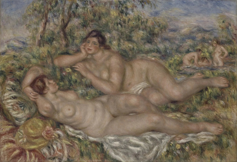 Badende kvinner - Pierre-Auguste Renoir