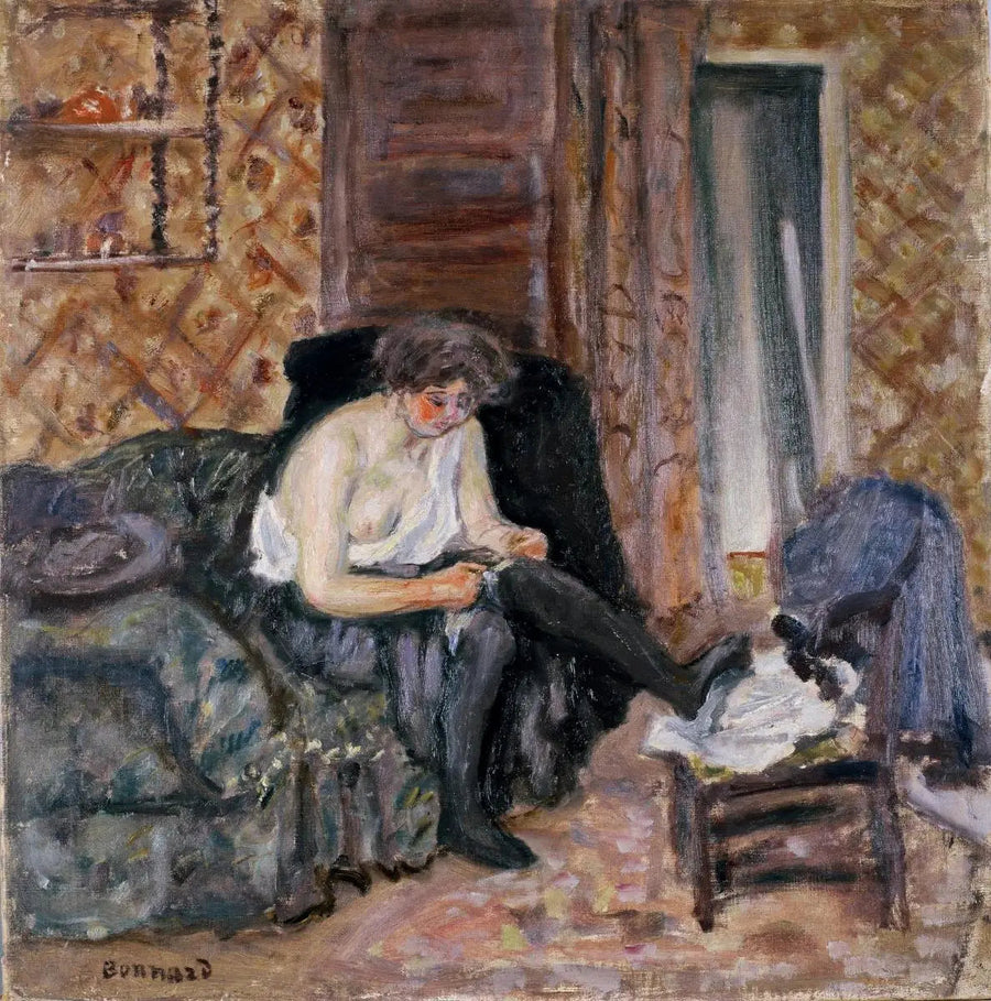 De svarte buksene - Pierre Bonnard