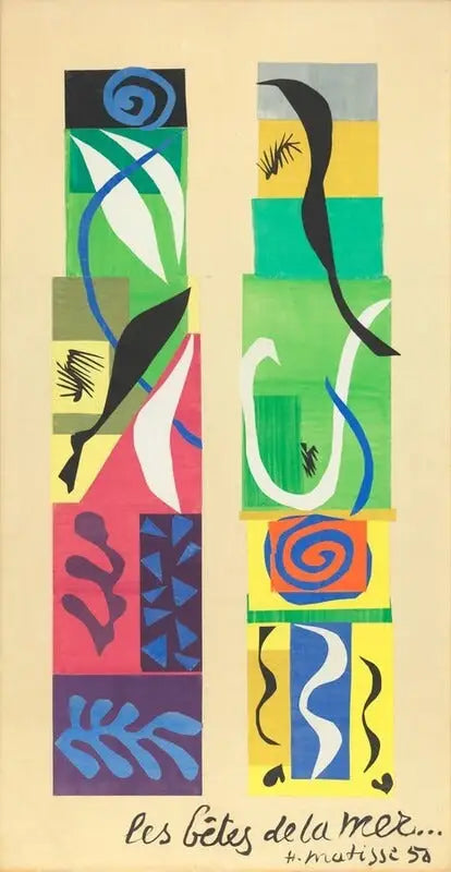 Havets Dyr - Henri Matisse