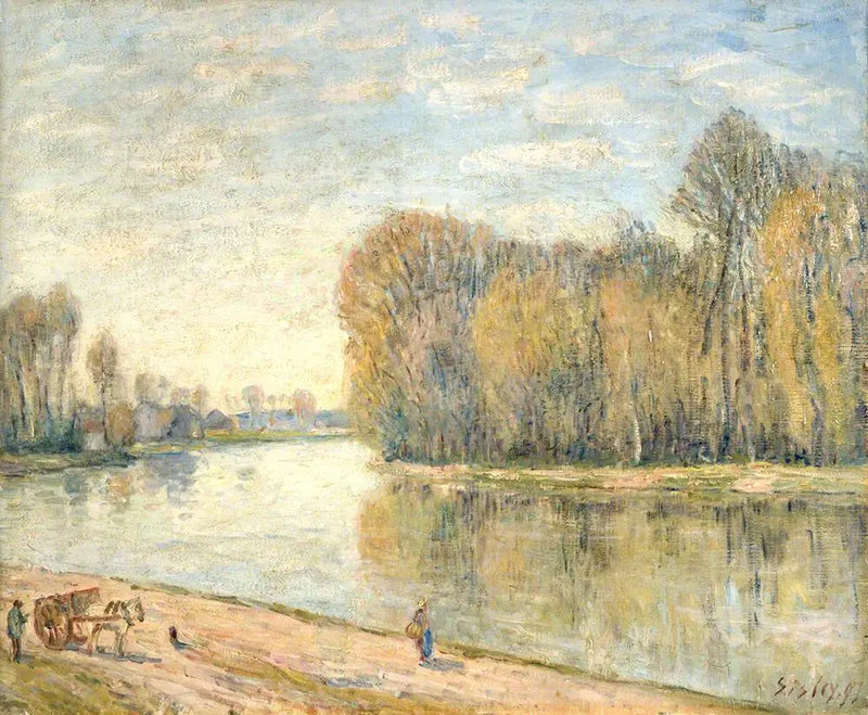 Loings bredder - Alfred Sisley
