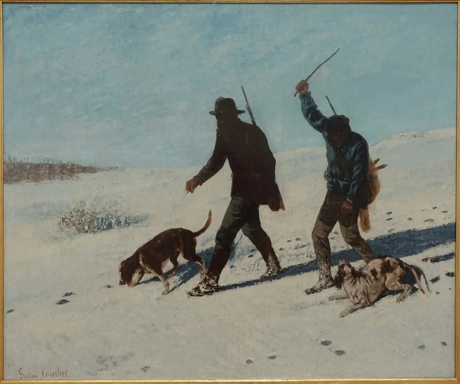 Jegerne, Ornans - Gustave Courbet