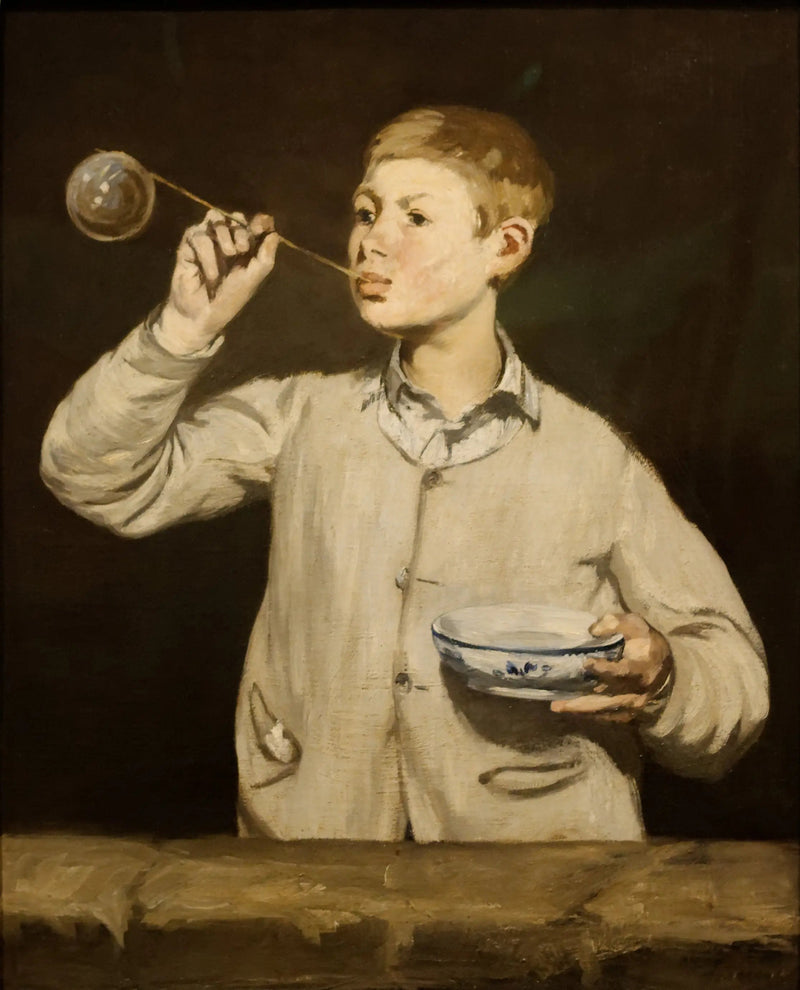 Såpebobler - Édouard Manet