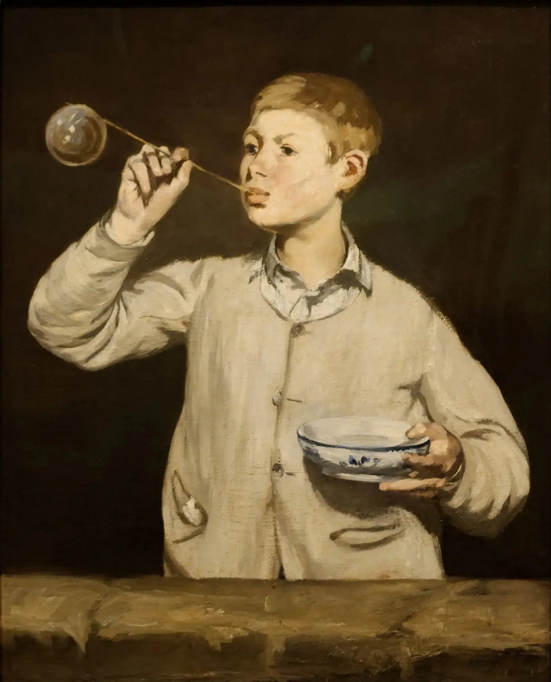Såpebobler - Édouard Manet
