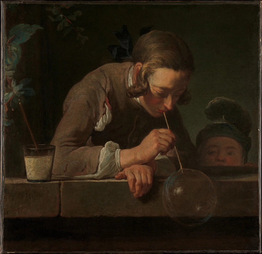 Boble av såpe - Jean Siméon Chardin
