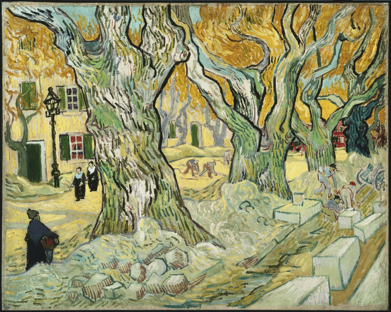 Veiarbeiderne - Vincent van Gogh