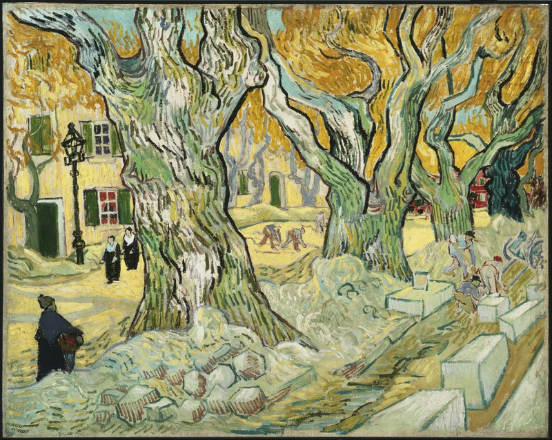 Veiarbeiderne - Vincent van Gogh