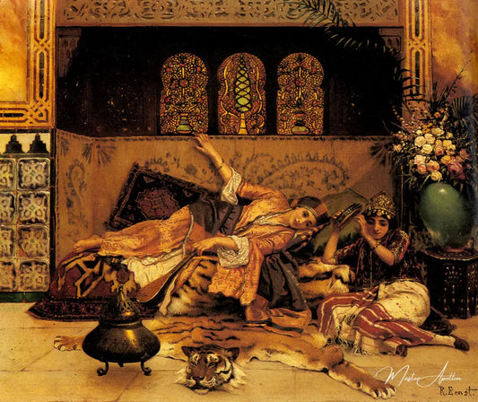 Les Captives - Rudolf Ernst - Reproductions de tableaux et peintures haut de gamme