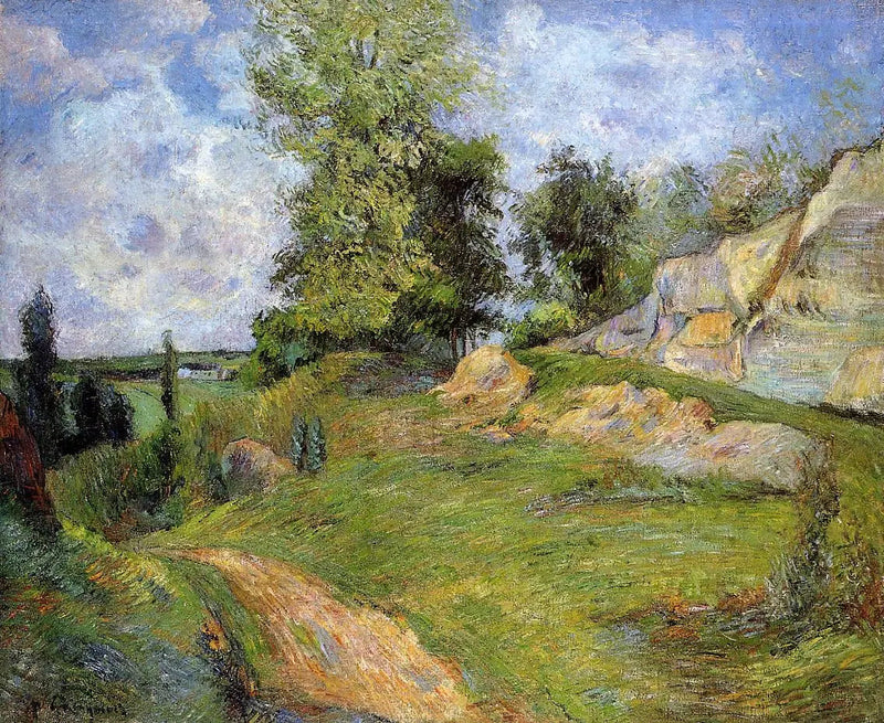 Kålbruddene, nær Pontoise - Paul Gauguin