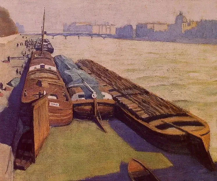 Båtene, Seine-elven bredd - Félix Vallotton

Source:
Les chalands, bord de Seine - Félix Vallotton