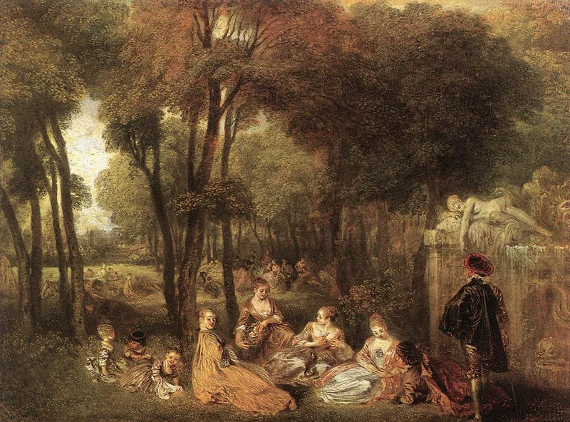 Champs-Élysées - Antoine Watteau