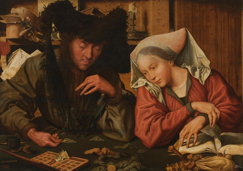 Vekslepenger - Marinus van Reymerswale