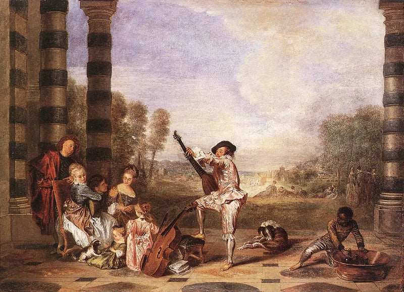 Livets sjarm - Antoine Watteau