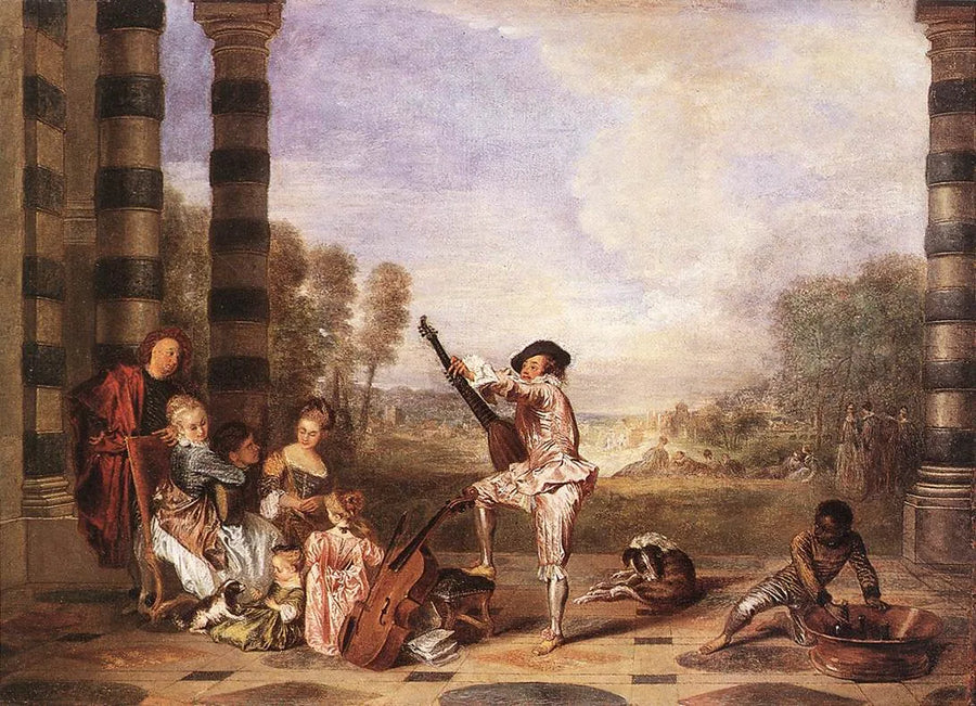 Livets sjarm - Antoine Watteau