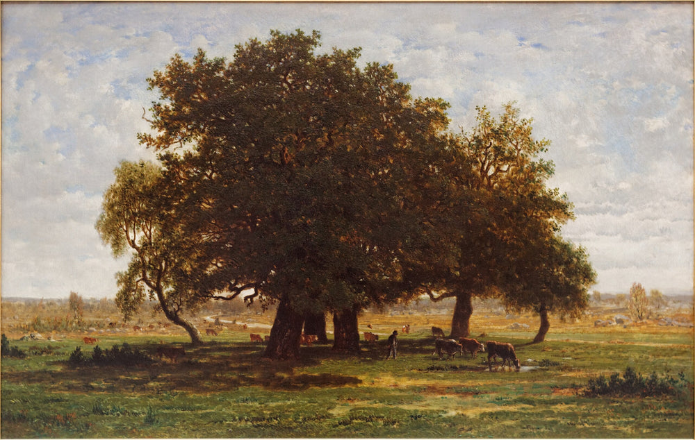 Les Chênes d'Apremont - Théodore Rousseau image 1 copie peinte à la main à l’huile
