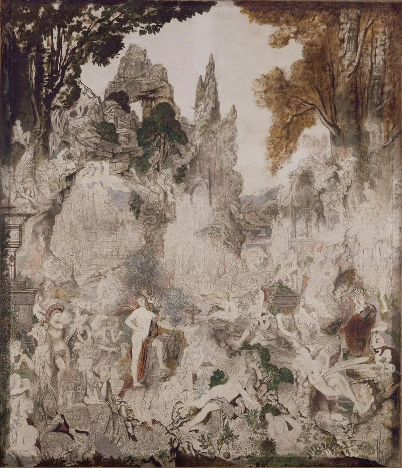 Chimérne - Gustave Moreau