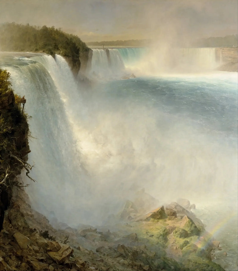 Niagara Falls fra den amerikanske siden - Frederic Edwin Church

Source:
Les Chutes du Niagara depuis le côté américain - Frederic Edwin Church