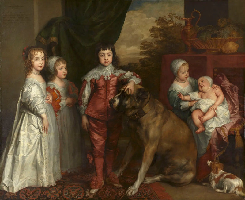 De fem barna til Karl I - Antoine van Dyck

Source:
Les Cinq Enfants de Charles Ier - Antoine van Dyck