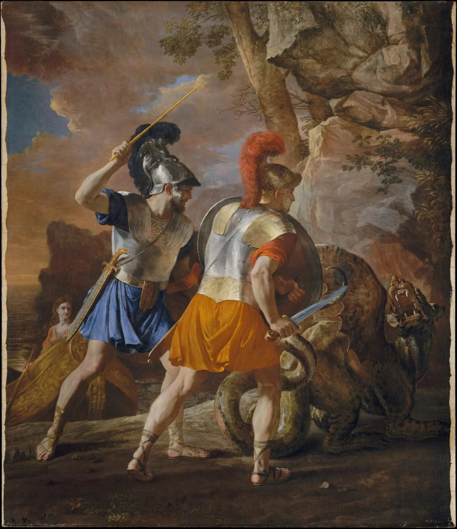 Renaud's følgesvenner - Nicolas Poussin