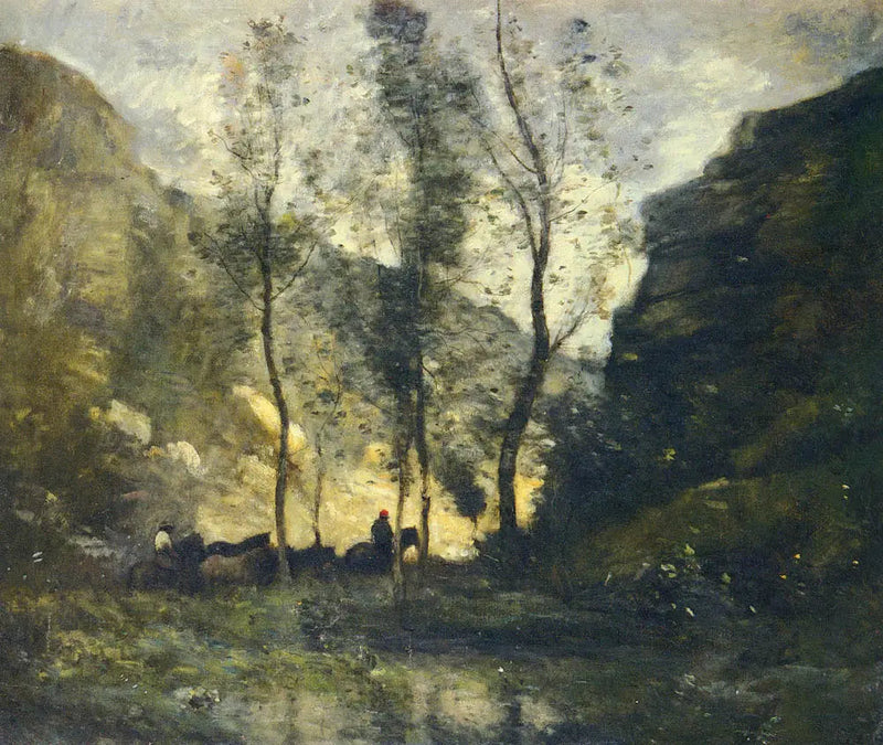 Tjuvgjengerne - Jean-Baptiste Camille Corot