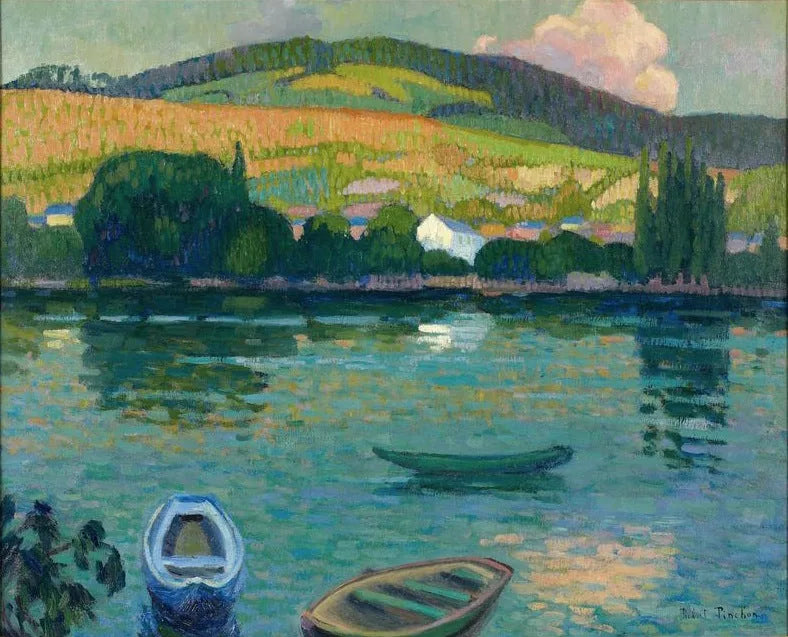 Belbeuf åsene - Robert Antoine Pinchon