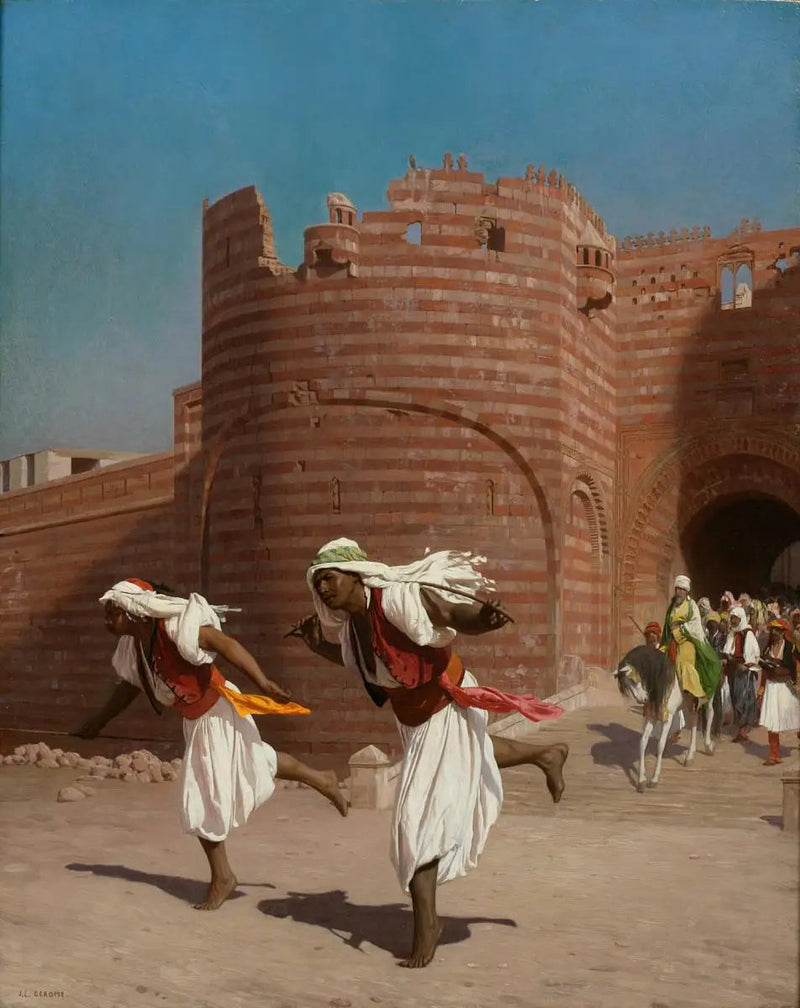 Pachaens løpere - Jean-Léon Gérôme