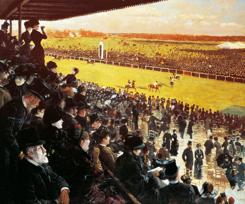 Longchamp-løpene - II - Giuseppe De Nittis