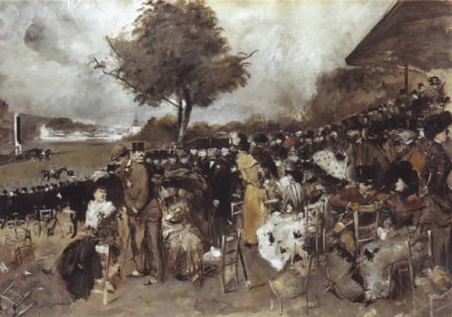 Løpene - Jean-Louis Forain