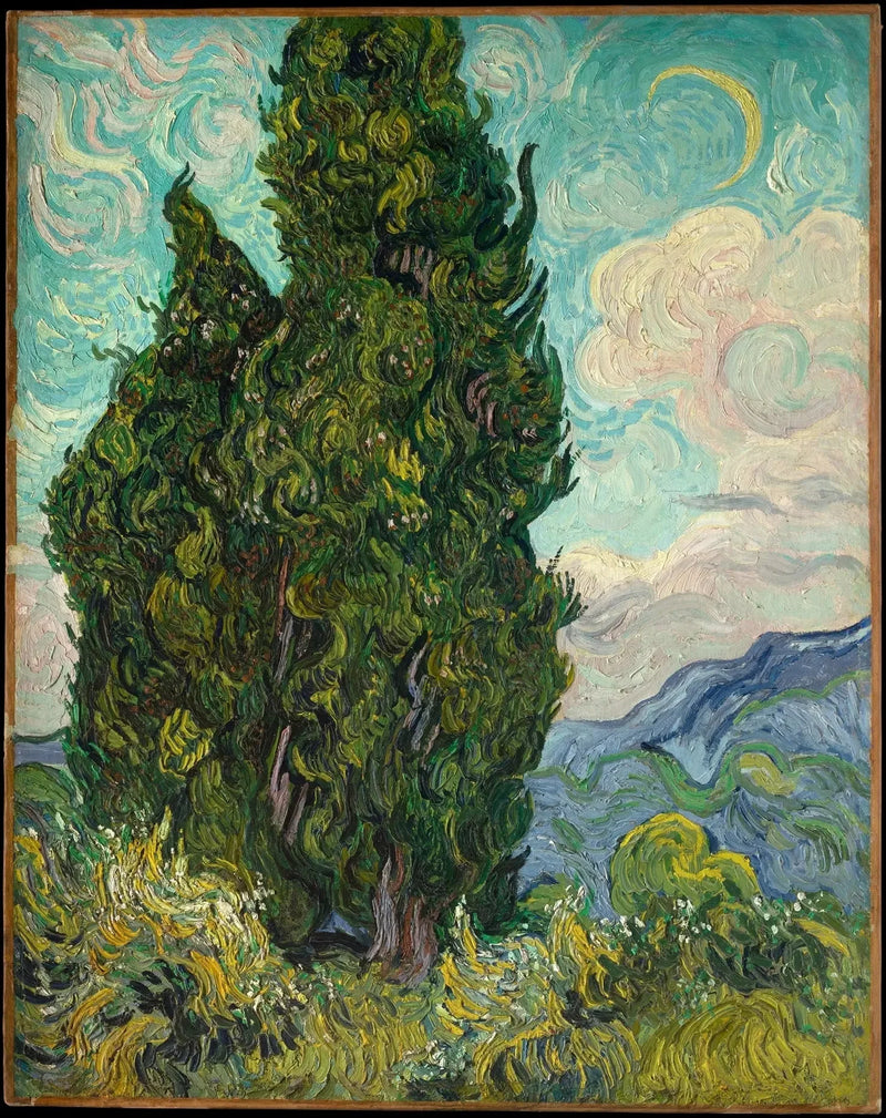 Sypressene - Vincent van Gogh