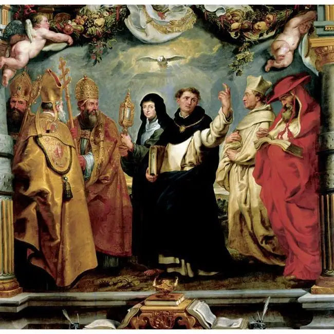 Eukaristiforsvarerne - Peter Paul Rubens