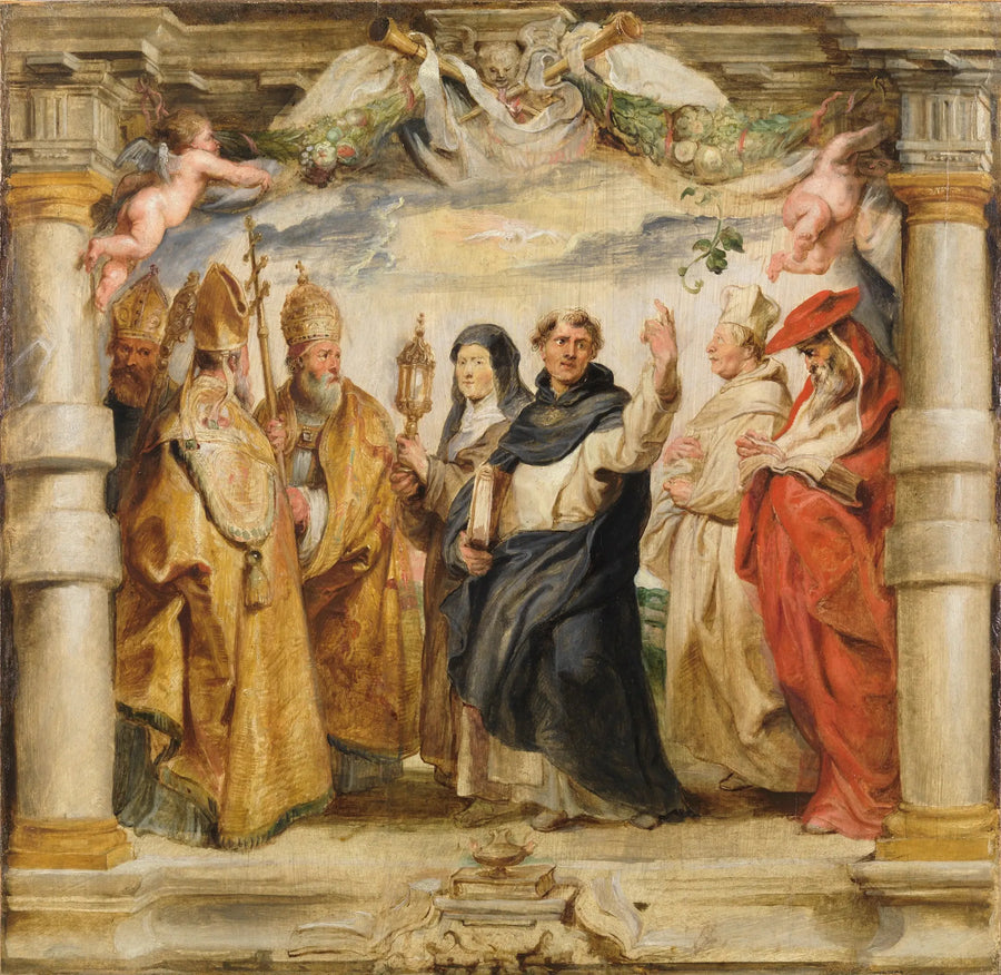 Eukaristiforsvarerne - Peter Paul Rubens