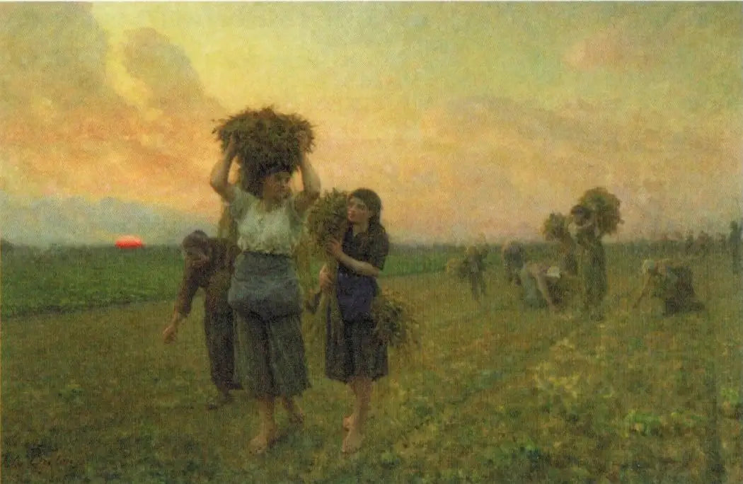 Les dernières glaneuses - Jules Breton - Alpha Reproduction