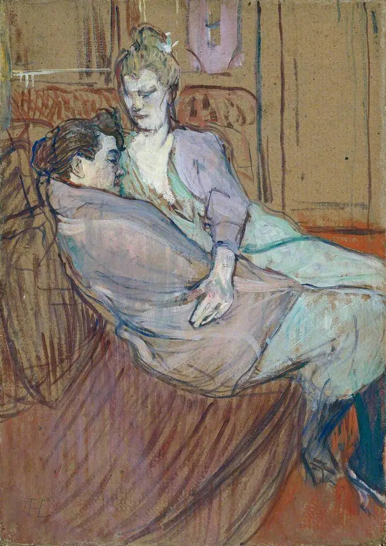 De To Venner - Henri de Toulouse-Lautrec