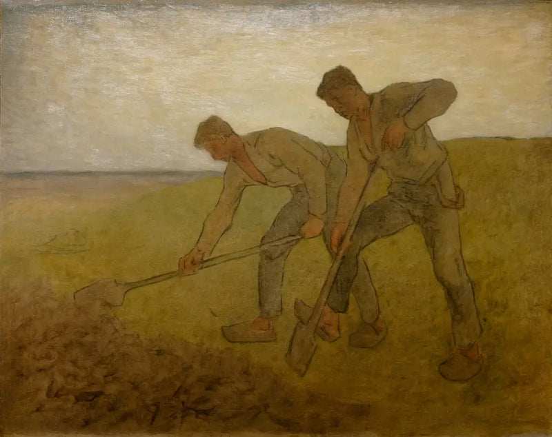 De to hakkerne - Jean-François Millet