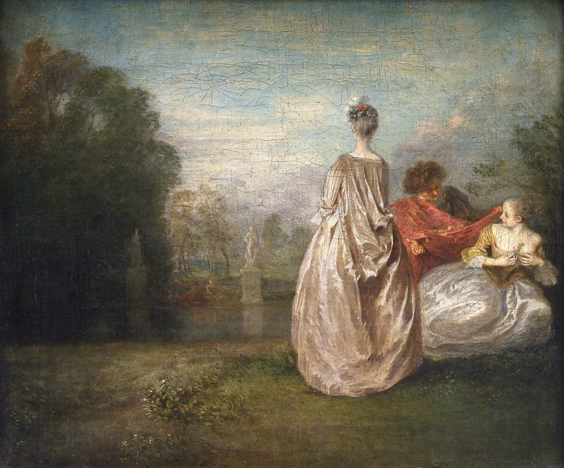 De to fettere - Antoine Watteau