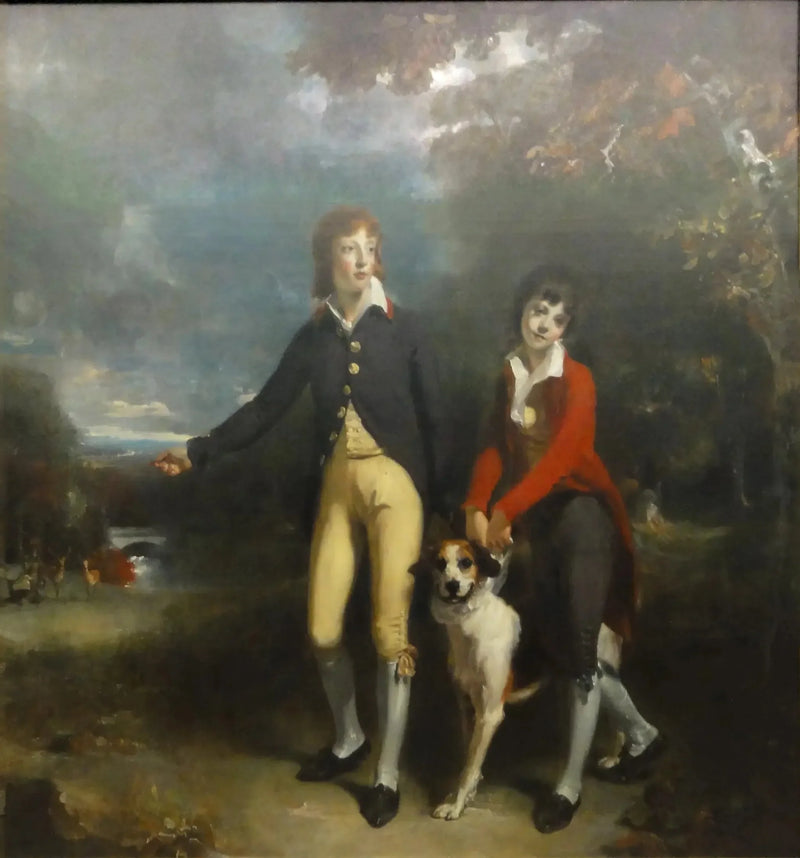 De to sønnene til den første greve Talbot - Thomas Lawrence