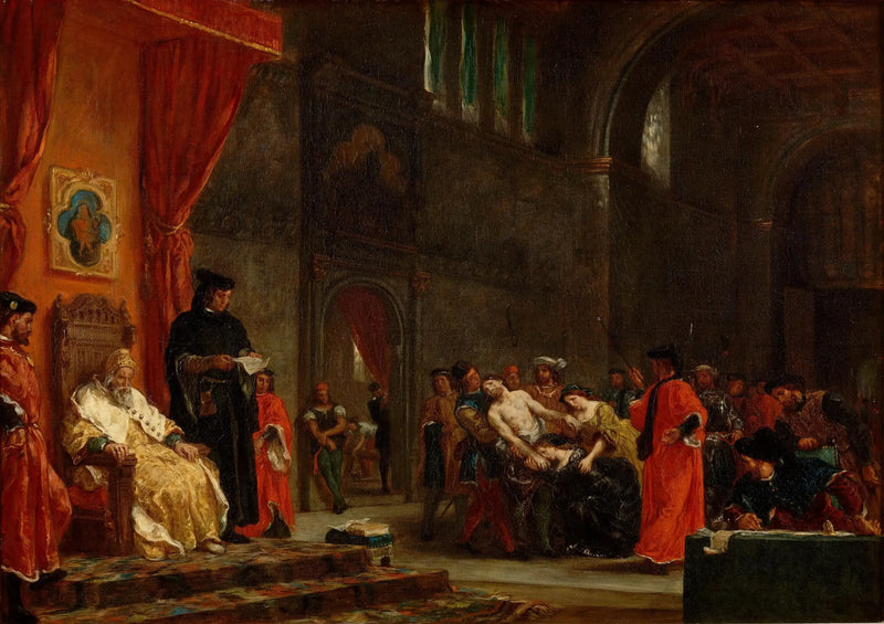 De to Foscari - Eugène Delacroix