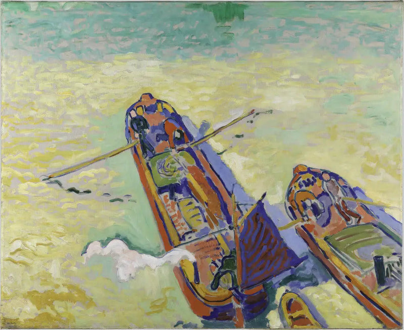 De to lekterne - André Derain

Source:
Les Deux Péniches - André Derain