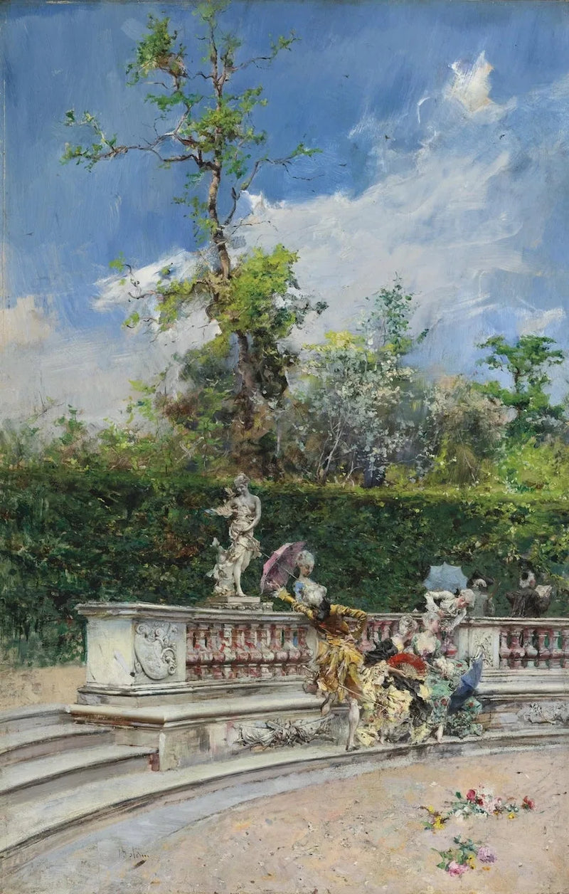 Dommene, Versailles - Giovanni Boldini