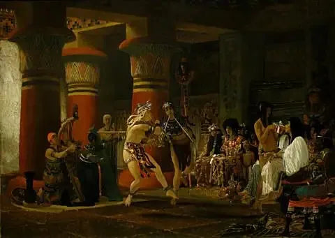 Egypterne for 3000 år siden - Lawrence Alma-Tadema