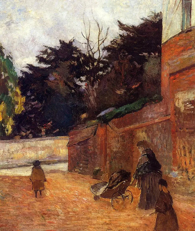 Barna på gaten - Paul Gauguin