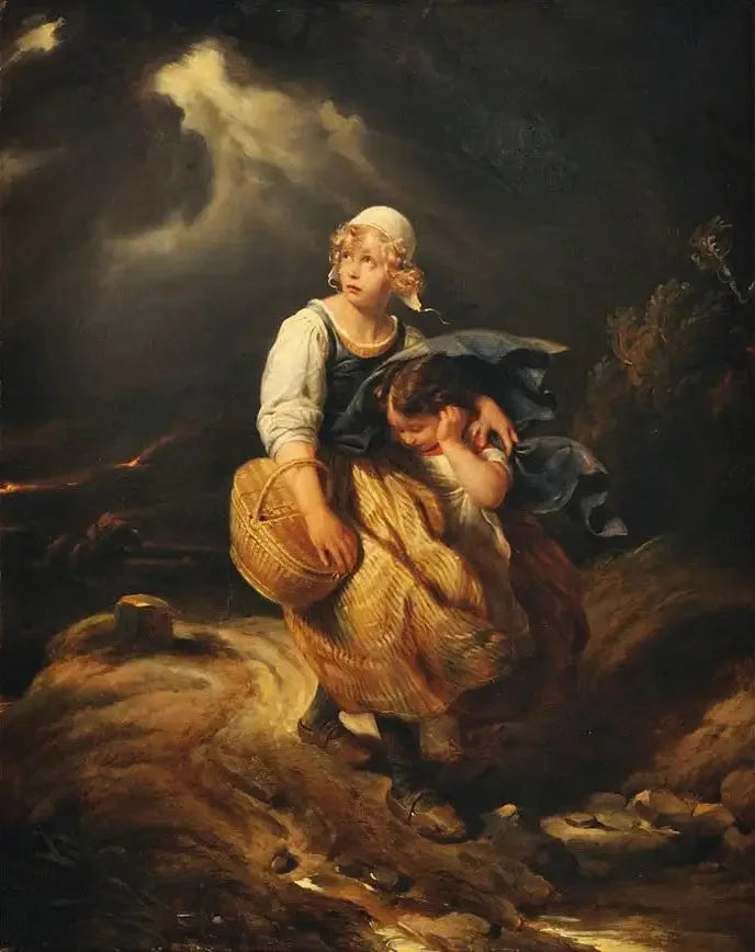 Barn overrasket av tordenværet - Paul Delaroche

Source:
Les Enfants surpris par l'orage - Paul Delaroche