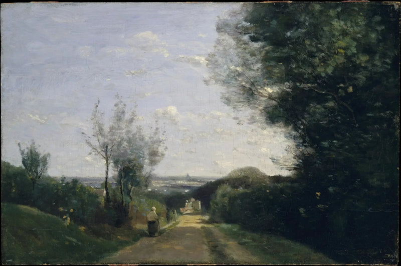 Omgivelsene rundt Paris - Jean-Baptiste Camille Corot