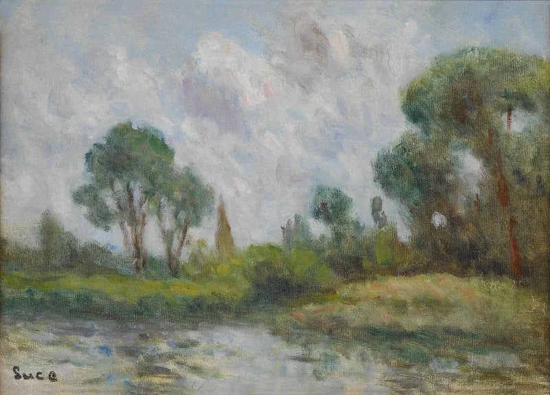 Omgivelsene rundt Saint-Ay - Maximilien Luce