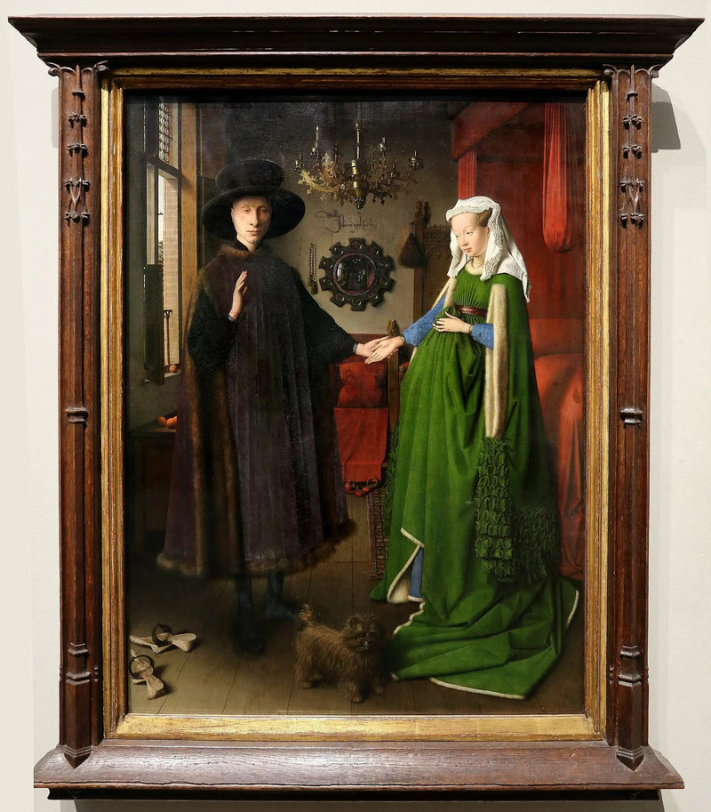 Arnolfini-parene - Jan van Eyck

Source:
Les Époux Arnolfini - Jan van Eyck